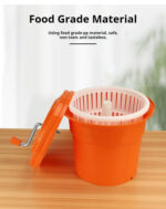 Wutfly 5 Gallon Salad Spinner / Dryer - Image 3