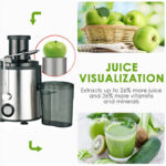 Wutfly  Electric Stainless Steel Vegetable Juicer - Image 3